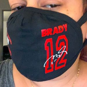 Buccaneers/Tom Brady #12 /Super Bowl 2021 FaceMask